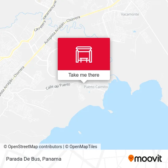 Parada De Bus map