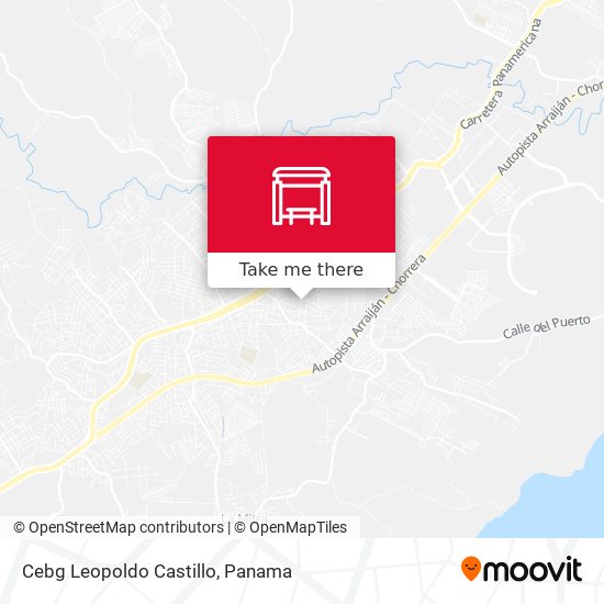 Cebg Leopoldo Castillo map