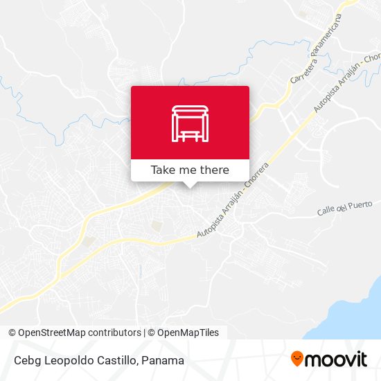 Cebg Leopoldo Castillo map