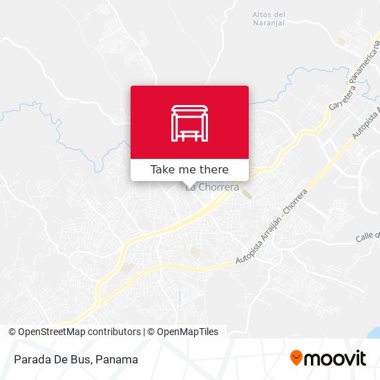 Parada De Bus map