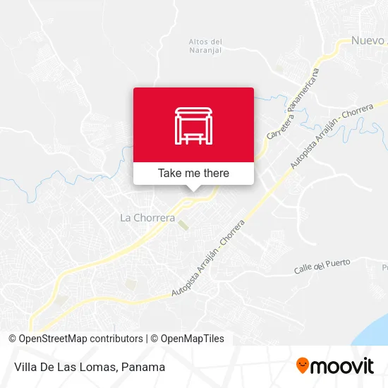 Villa De Las Lomas map