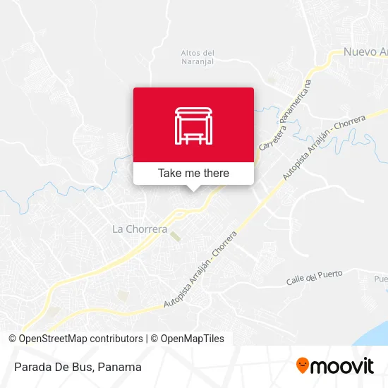 Parada De Bus map