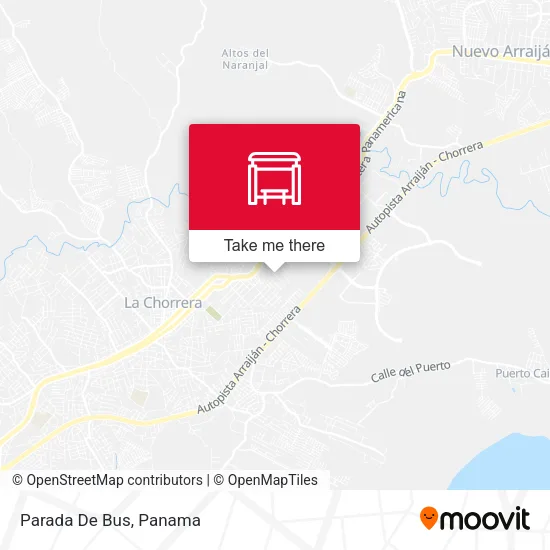 Parada De Bus map