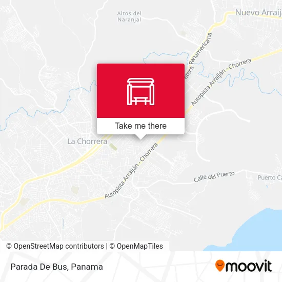 Parada De Bus map