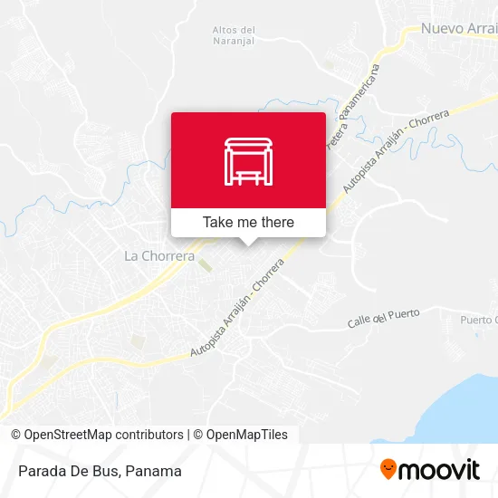 Parada De Bus map