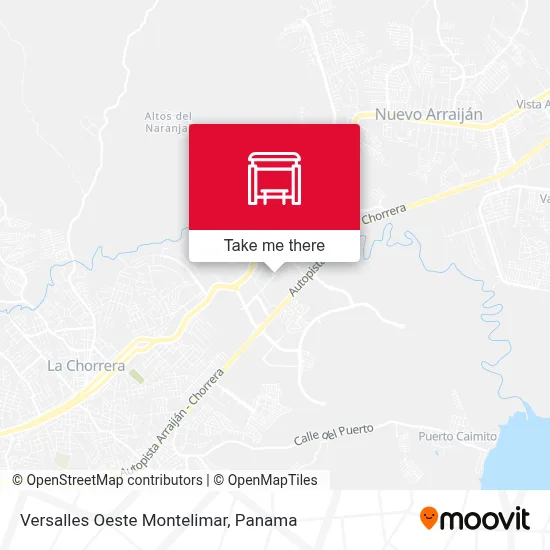 Mapa de Versalles Oeste Montelimar