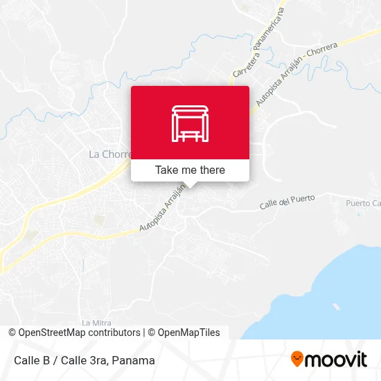 Calle B / Calle 3ra map