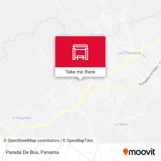 Parada De Bus map
