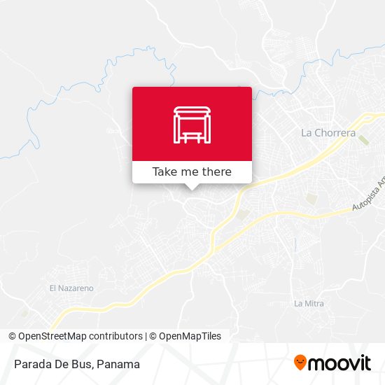 Parada De Bus map