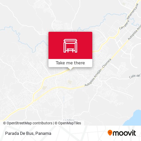 Parada De Bus map