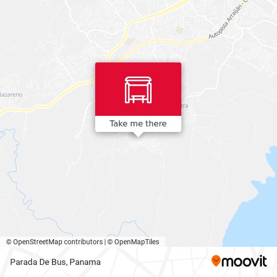 Parada De Bus map