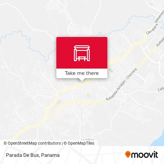 Parada De Bus map