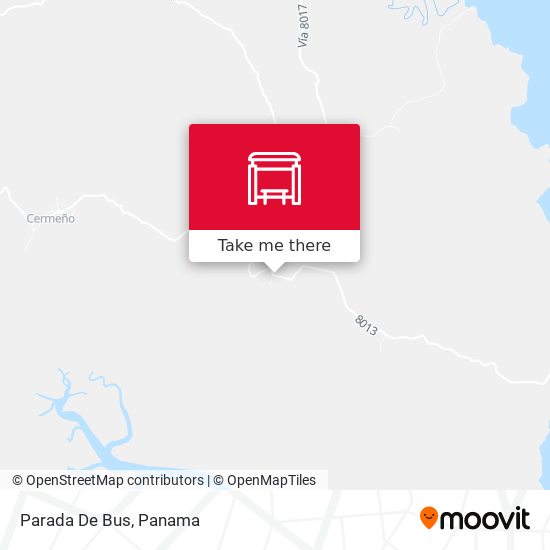 Mapa de Parada De Bus