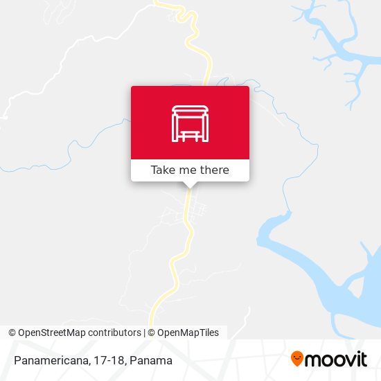 Mapa de Panamericana, 17-18