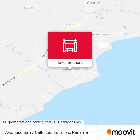 Ave. Eiseman / Calle Las Estrellas map