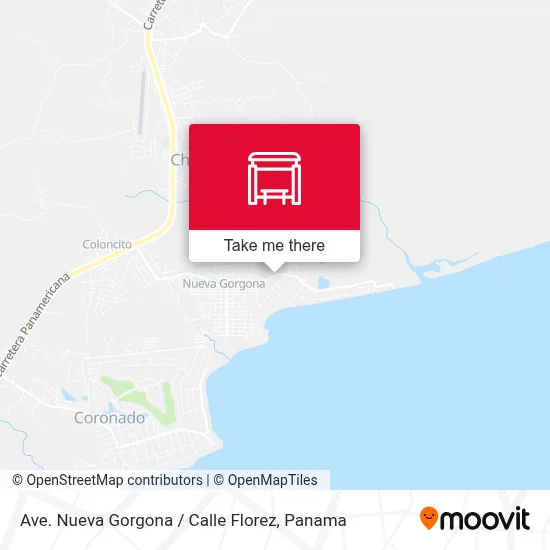 Ave. Nueva Gorgona / Calle Florez map
