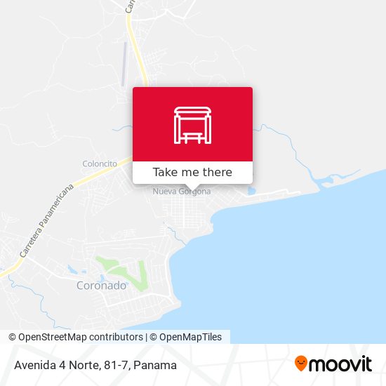 Mapa de Avenida 4 Norte, 81-7