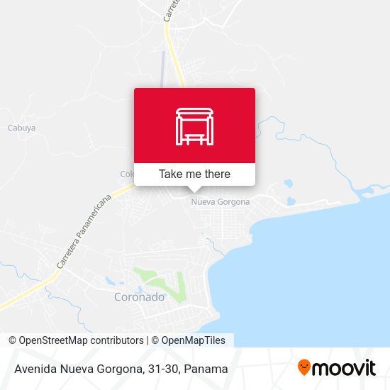 Mapa de Avenida Nueva Gorgona, 31-30