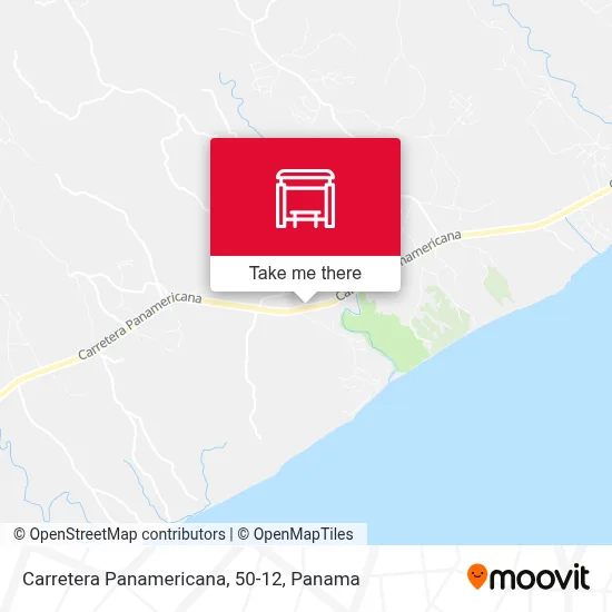 Mapa de Carretera Panamericana, 50-12
