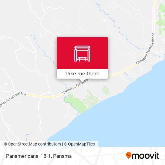 Mapa de Panamericana, 18-1