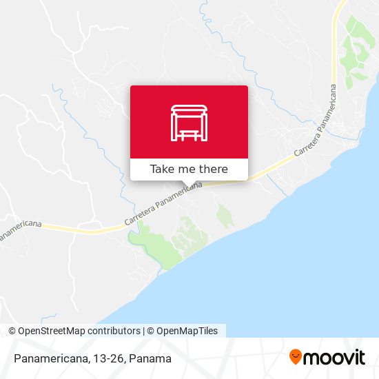 Mapa de Panamericana, 13-26