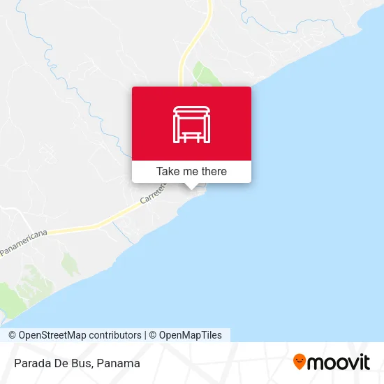 Mapa de Parada De Bus