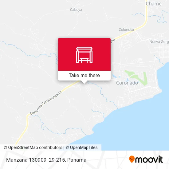 Manzana 130909, 29-215 map