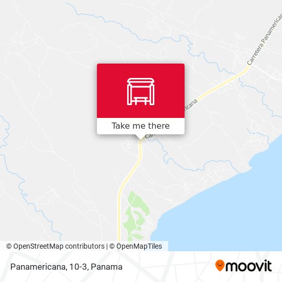 Panamericana, 10-3 map