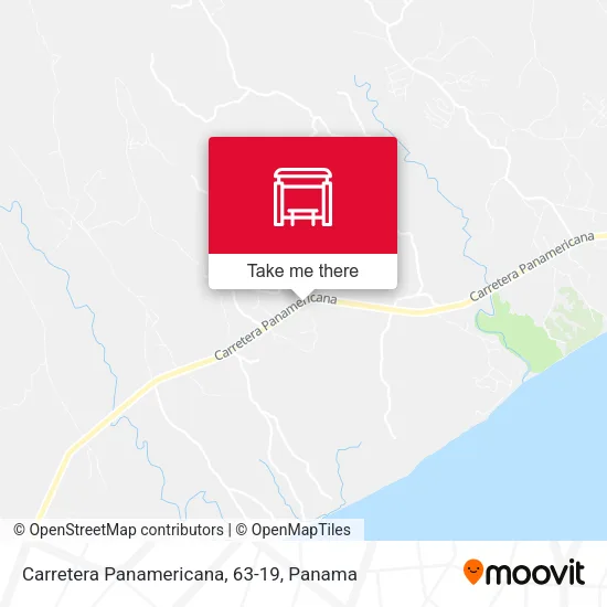 Carretera Panamericana, 63-19 map