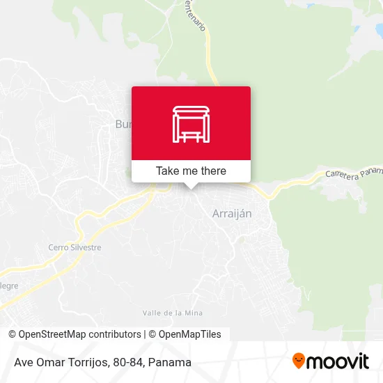 Ave Omar Torrijos, 80-84 map