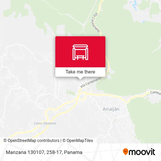 Manzana 130107, 258-17 map