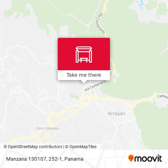 Manzana 130107, 252-1 map