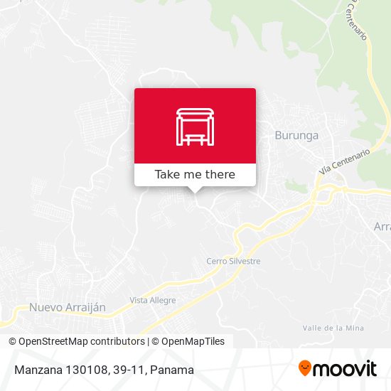 Mapa de Manzana 130108, 39-11