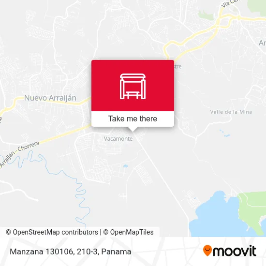 Mapa de Manzana 130106, 210-3