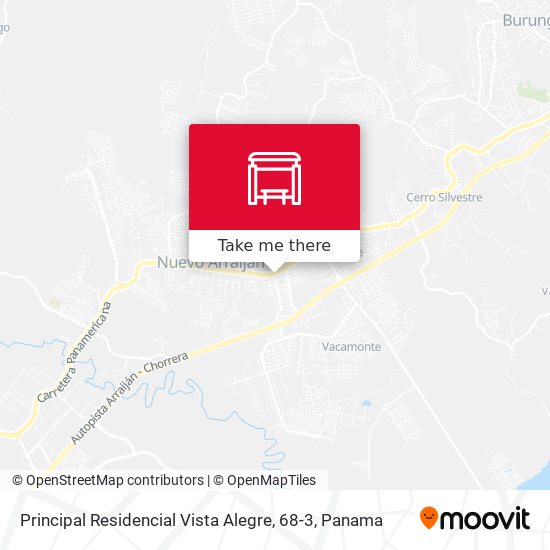 Principal Residencial Vista Alegre, 68-3 map