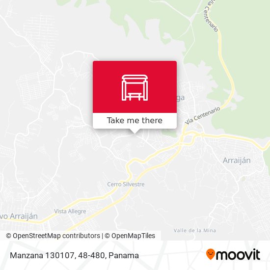 Manzana 130107, 48-480 map
