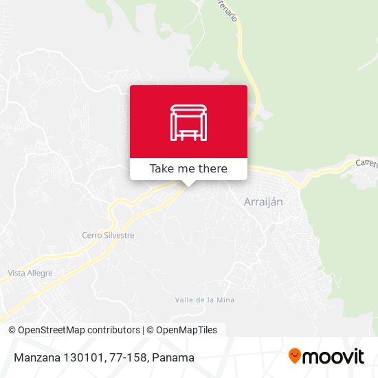 Manzana 130101, 77-158 map