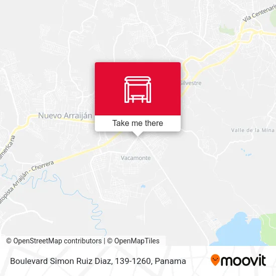 Boulevard Simon Ruiz Diaz, 139-1260 map