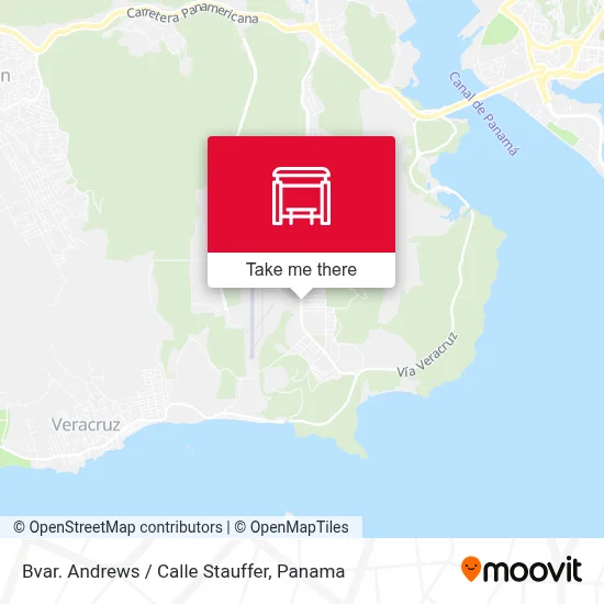 Mapa de Bvar. Andrews / Calle Stauffer