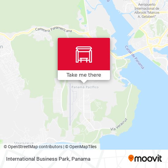 Mapa de International Business Park