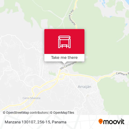 Manzana 130107, 256-15 map