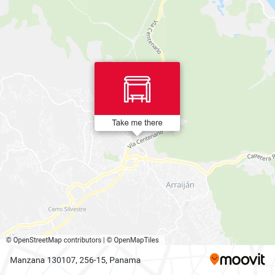 Manzana 130107, 256-15 map