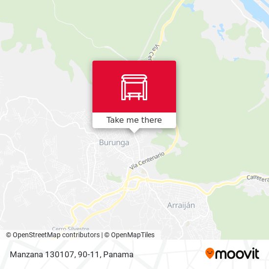 Mapa de Manzana 130107, 90-11