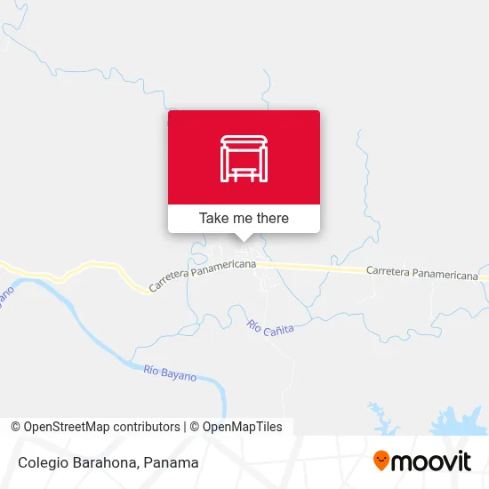 Mapa de Colegio Barahona