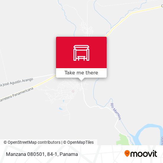 Manzana 080501, 84-1 map