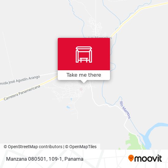 Manzana 080501, 109-1 map