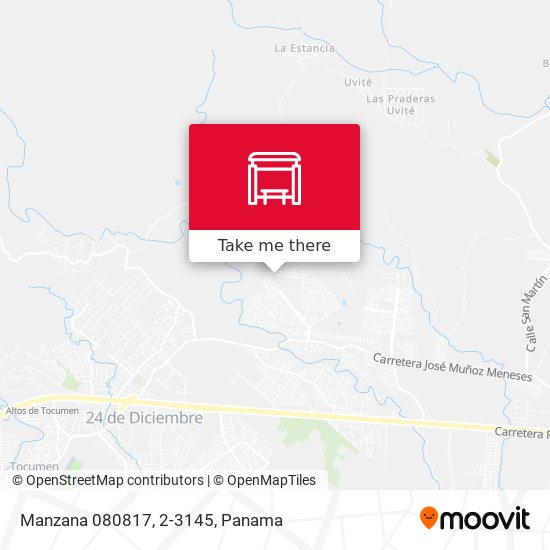 Manzana 080817, 2-3145 map