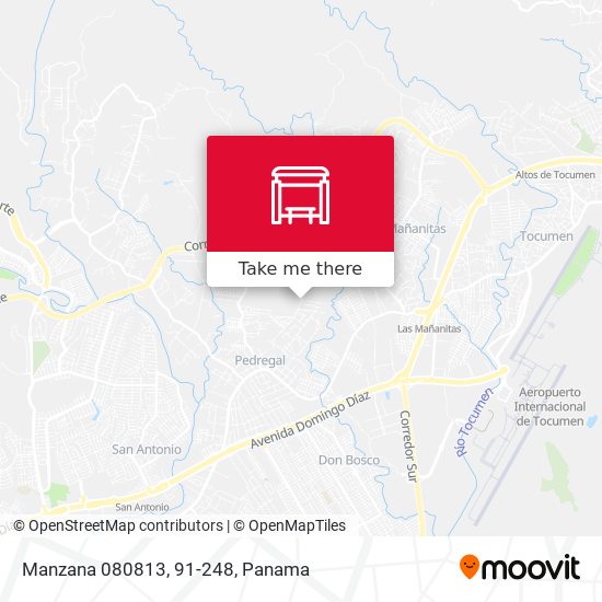 Mapa de Manzana 080813, 91-248