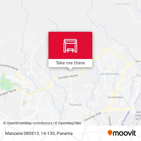 Mapa de Manzana 080813, 14-130