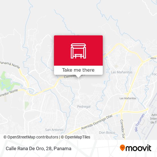 Calle Rana De Oro, 28 map